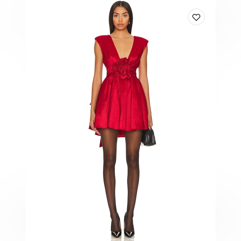 For Love & Lemons Rose Mini Dress